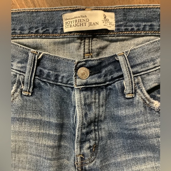 Abercrombie & Fitch Boyfriend Straight Jeans - Picture 3 of 5
